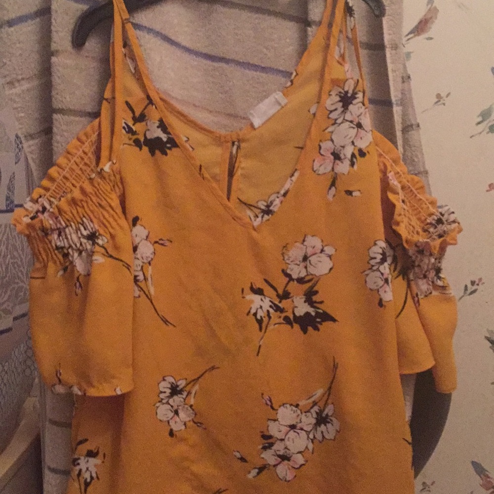 off shoulder top